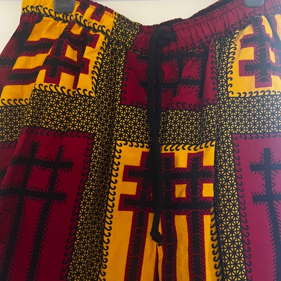 Topolina midi A line skirt with bold print from marrakech S - Picture 2 of 4